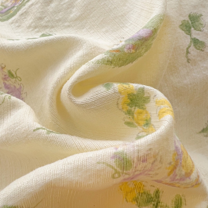 91家纺网 家纺一手货源 找家纺 优选良品 2026新款加厚云感棉双层纱四件套小碎花被套床单床笠款学生三件套新款直播爆款 兔子的欢喜