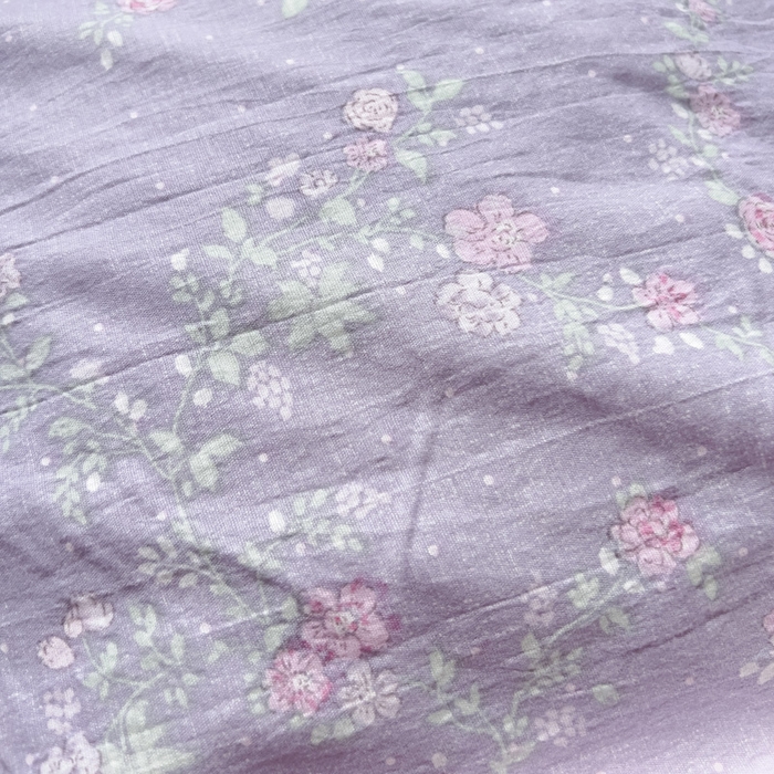 91家纺网 家纺一手货源 找家纺 优选良品 2026新款加厚云感棉双层纱四件套小碎花被套床单床笠款学生三件套新款直播爆款 恋如青柠香