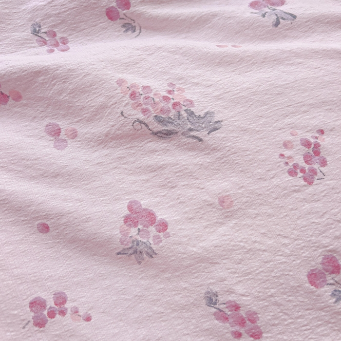 91家纺网 家纺一手货源 找家纺 优选良品 2026新款加厚云感棉双层纱四件套小碎花被套床单床笠款学生三件套新款直播爆款 葡萄七分甜