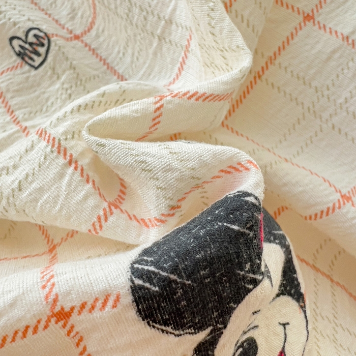 91家纺网 家纺一手货源 找家纺 优选良品 2026新款加厚云感棉双层纱四件套小碎花被套床单床笠款学生三件套新款直播爆款 微甜米奇