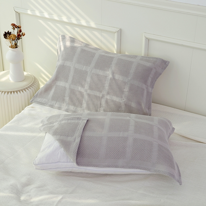 91家纺网 家纺一手货源 找家纺 朴尔家纺-毛巾被 2025新款卡通AB组合全棉纯棉层纱布枕巾 可爱小象粉 52x78cm/对