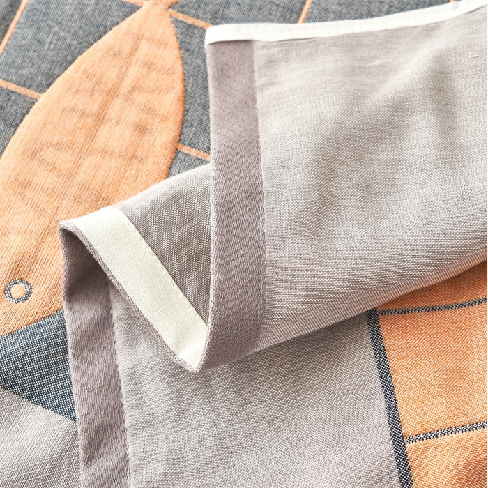 91家纺网 家纺一手货源 找家纺 朴尔家纺-毛巾被 2026新款全棉纯棉四层纱布休闲枕巾单枕巾枕巾单件 BBQ-黄