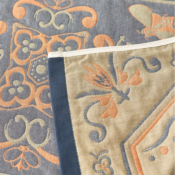 91家纺网 家纺一手货源 找家纺 朴尔家纺-毛巾被 2026新款全棉纯棉四层纱布休闲枕巾单枕巾枕巾单件 皇室贵族-浅驼