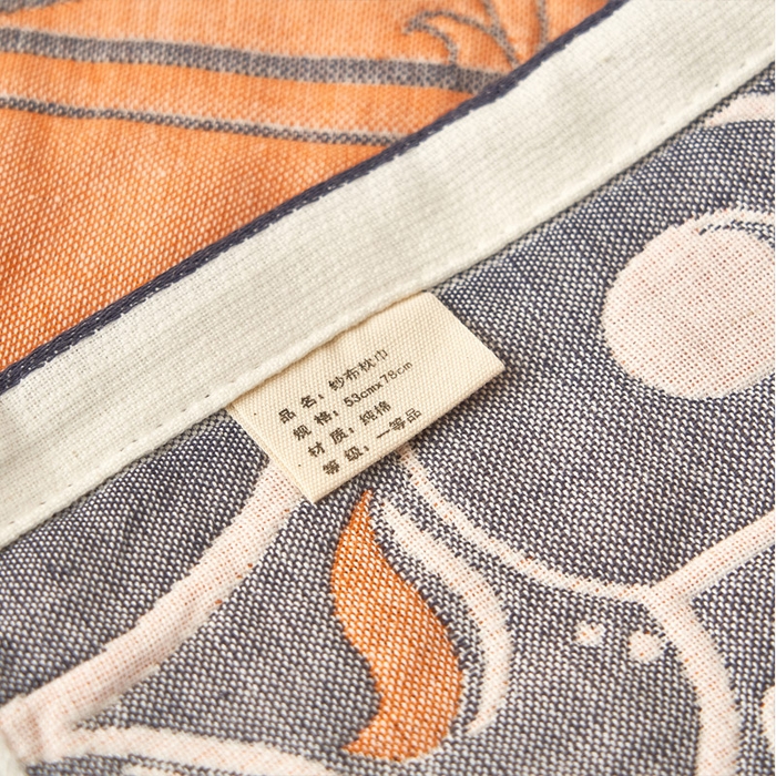 91家纺网 家纺一手货源 找家纺 朴尔家纺-毛巾被 2026新款全棉纯棉四层纱布休闲枕巾单枕巾枕巾单件 摩登时代-黄