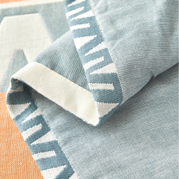 91家纺网 家纺一手货源 找家纺 朴尔家纺-毛巾被 2026新款全棉纯棉四层纱布休闲枕巾单枕巾枕巾单件 热爱生活-黄