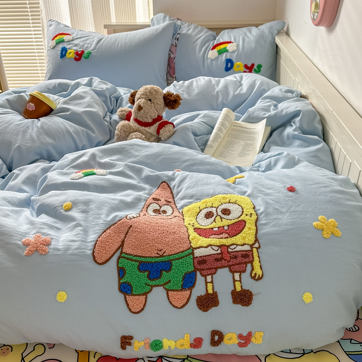 91家纺网 家纺一手货源 找家纺 （总）易辰美 2026春夏新款超柔水洗棉四件套