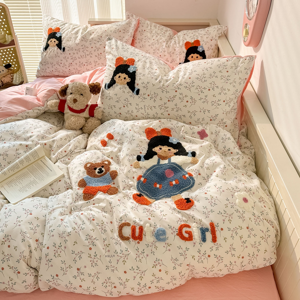 91家纺网 家纺一手货源 找家纺 （总）易辰美 2026春夏新款超柔水洗棉四件套