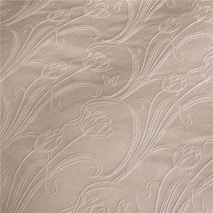 91家纺网 家纺一手货源 找家纺 琪格格纺织 2026新款60s精梳全棉纯棉厚织贡缎提花四件套 A类全棉立体浮雕床品 郁香浅渡-咖