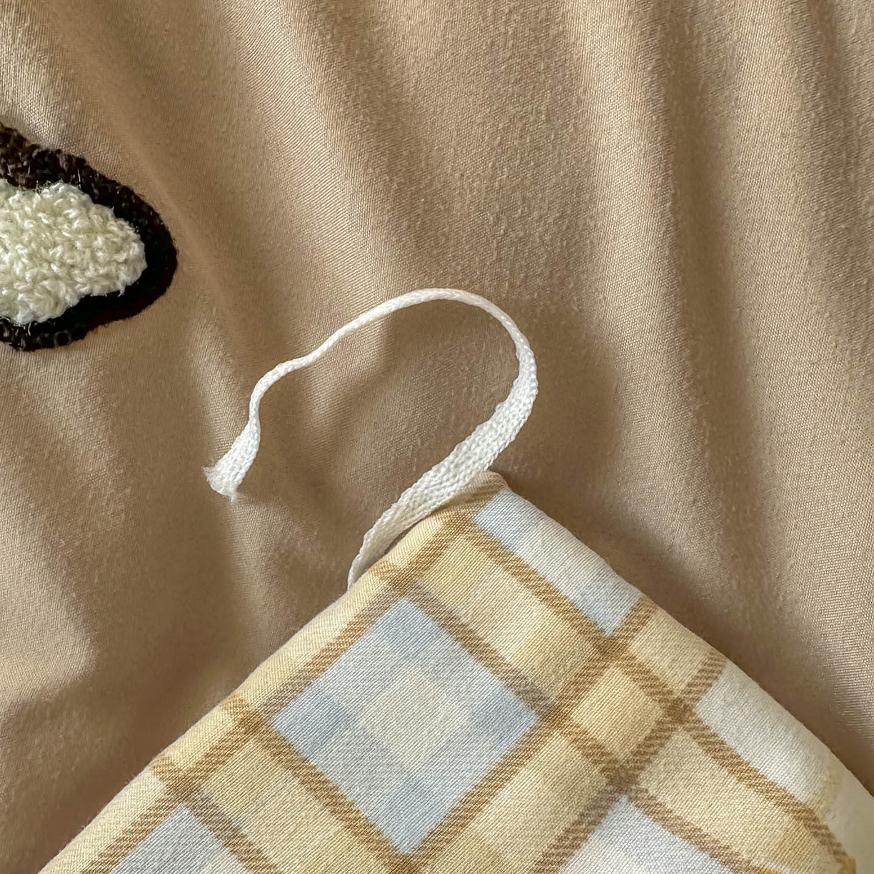 91家纺网 家纺一手货源 找家纺 易辰美 2026春夏新款超柔水洗棉四件套 蛋糕卡皮