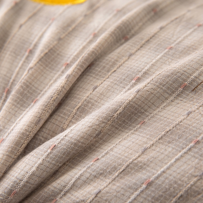 91家纺网 家纺一手货源 找家纺 梦莱家纺 2026新款围巾熊棉麻荞麦枕枕头枕芯 围巾熊-灰