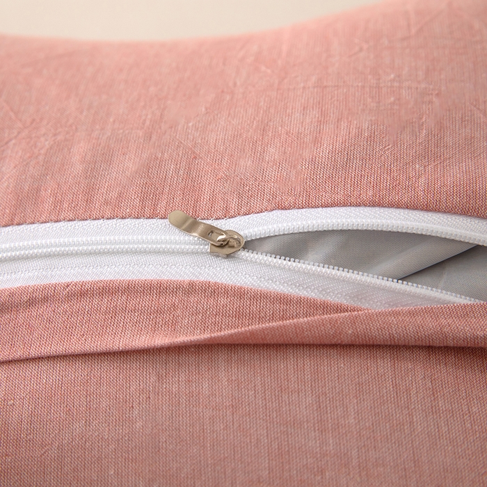 91家纺网 家纺一手货源 找家纺 梦莱家纺 2026新款围巾熊棉麻荞麦枕枕头枕芯 围巾熊-粉