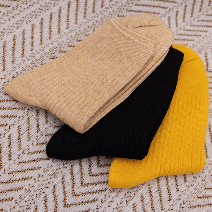 91家纺网 家纺一手货源 找家纺 （总）【福利款】松色家居 2026新款袜子-羊绒多色一双装