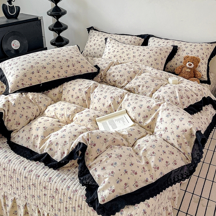 91家纺网 家纺一手货源 找家纺 （总）元熙 2026新款古法水洗棉床盖四件套