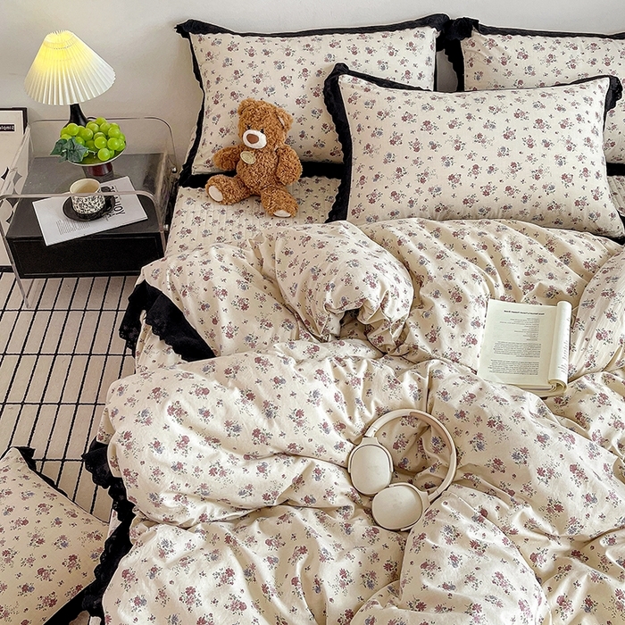 91家纺网 家纺一手货源 找家纺 （总）元熙 2026新款古法水洗棉床盖四件套