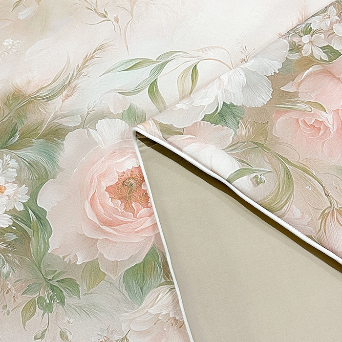 91家纺网 家纺一手货源 找家纺 欧夏家纺 2026新款凉感锦氨夏被玻尿酸焕颜被夏凉被空调被薄被子-直播供货 百合盛开