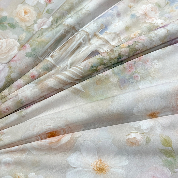 91家纺网 家纺一手货源 找家纺 欧夏家纺 2026新款凉感锦氨夏被玻尿酸焕颜被夏凉被空调被薄被子-直播供货 莫奈花园