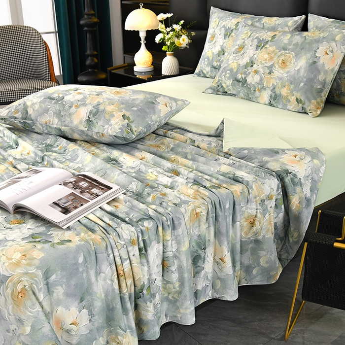 91家纺网 家纺一手货源 找家纺 欧夏家纺 2026新款凉感锦氨夏被玻尿酸焕颜被夏凉被空调被薄被子-直播供货 夏日清新