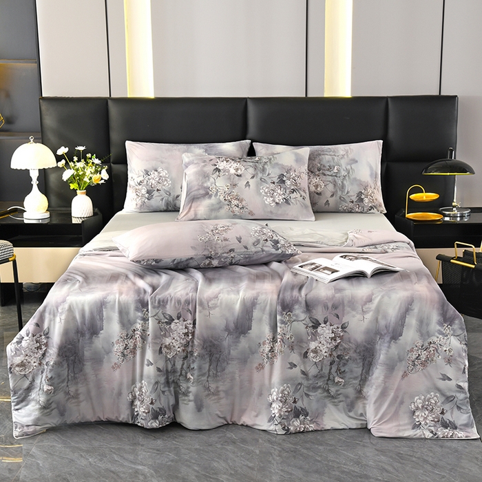 欧夏家纺 2026新款凉感锦氨夏被玻尿酸焕颜被夏凉被空调被薄被子-直播供货 迷恋之花