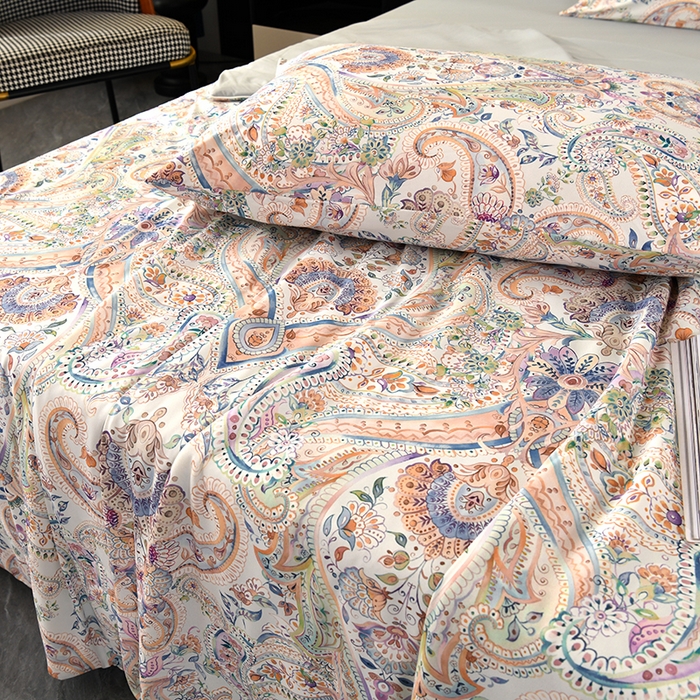 91家纺网 家纺一手货源 找家纺 欧夏家纺 2026新款凉感锦氨夏被玻尿酸焕颜被夏凉被空调被薄被子-直播供货 罗马情怀