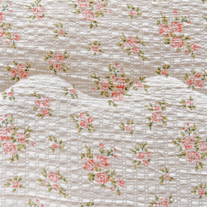 91家纺网 家纺一手货源 找家纺 艺菲阁家纺 2026爆款升级花边工艺双层纱夏凉被  粉佳人