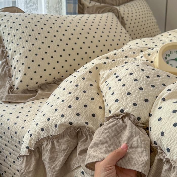 91家纺网 家纺一手货源 找家纺 （总）欧尚 2026新款花边床盖四件套