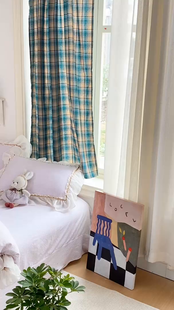 91家纺网 家纺一手货源 找家纺 艺玲家纺 2026新款奶油风韩式云朵棉花边四件套 奶油-紫