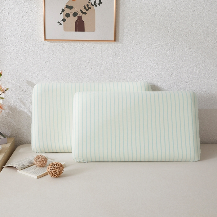 91家纺网 家纺一手货源 找家纺 （总）翎盈家纺 2026新款纯棉水洗棉深睡枕专用枕套面包记忆枕枕头套