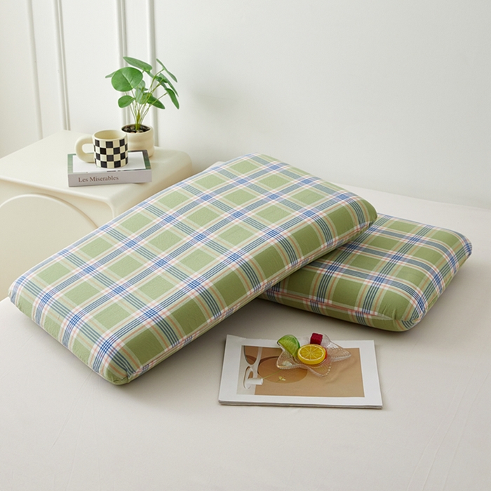 91家纺网 家纺一手货源 找家纺 （总）翎盈家纺 2026新款纯棉水洗棉深睡枕专用枕套面包记忆枕枕头套