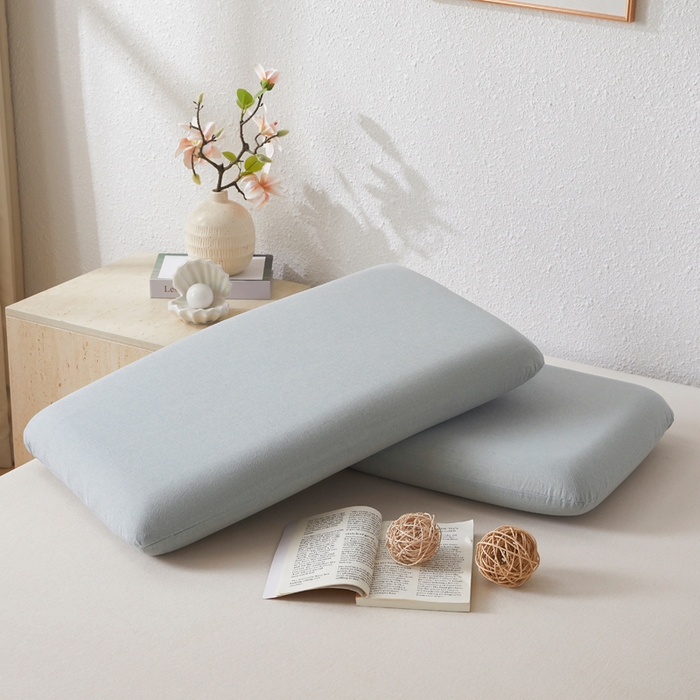 91家纺网 家纺一手货源 找家纺 （总）翎盈家纺 2026新款纯棉水洗棉深睡枕专用枕套面包记忆枕枕头套