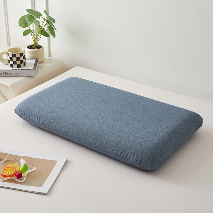 91家纺网 家纺一手货源 找家纺 翎盈家纺 2026新款纯棉水洗棉深睡枕专用枕套面包记忆枕枕头套 艾兰