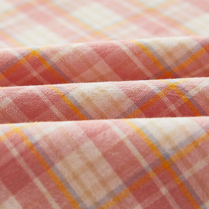 91家纺网 家纺一手货源 找家纺 翎盈家纺 2026新款纯棉水洗棉深睡枕专用枕套面包记忆枕枕头套 朵拉-粉