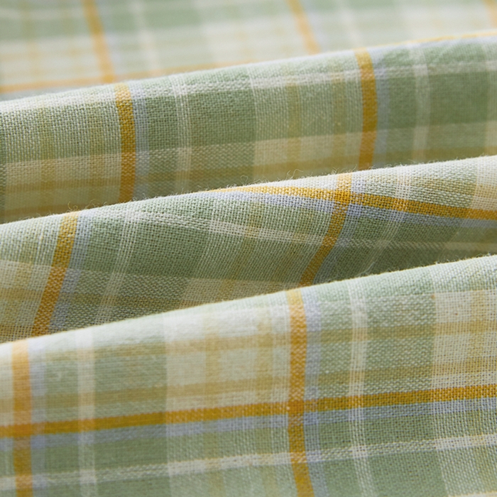 91家纺网 家纺一手货源 找家纺 翎盈家纺 2026新款纯棉水洗棉深睡枕专用枕套面包记忆枕枕头套 朵拉-绿