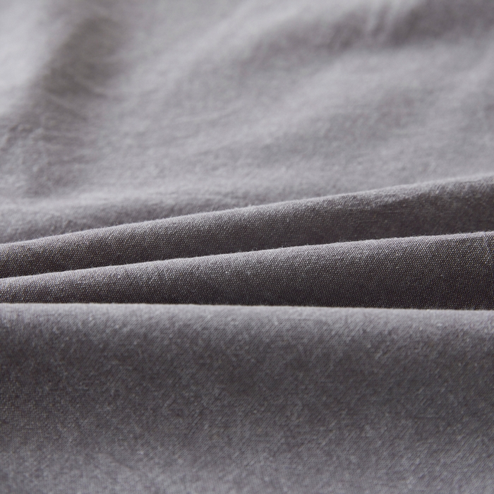 91家纺网 家纺一手货源 找家纺 翎盈家纺 2026新款纯棉水洗棉深睡枕专用枕套面包记忆枕枕头套 浅灰