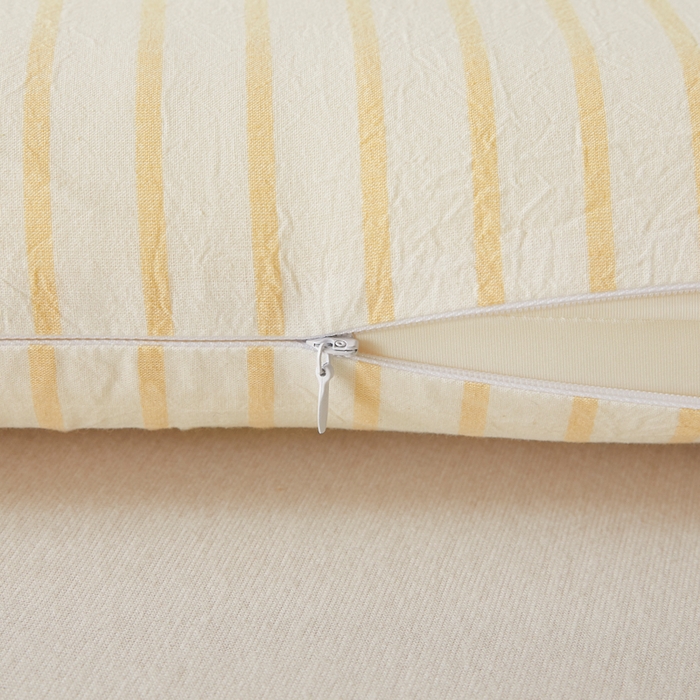 91家纺网 家纺一手货源 找家纺 翎盈家纺 2026新款纯棉水洗棉深睡枕专用枕套面包记忆枕枕头套 青春-黄