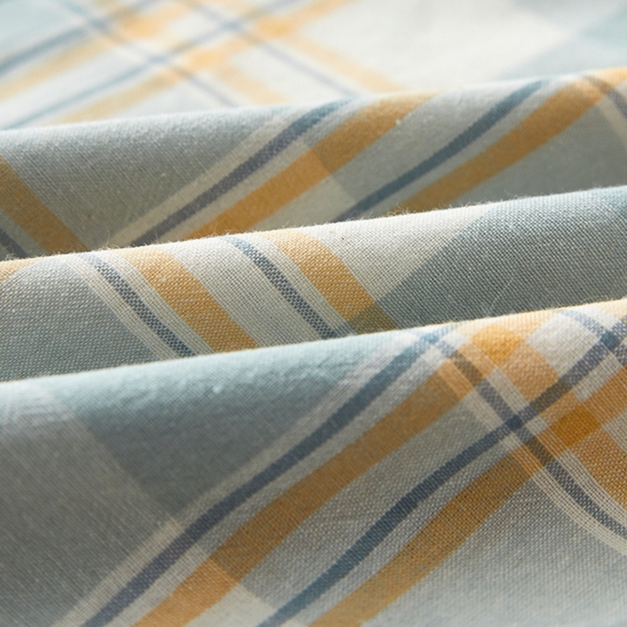 91家纺网 家纺一手货源 找家纺 翎盈家纺 2026新款纯棉水洗棉深睡枕专用枕套面包记忆枕枕头套 遇见-蓝