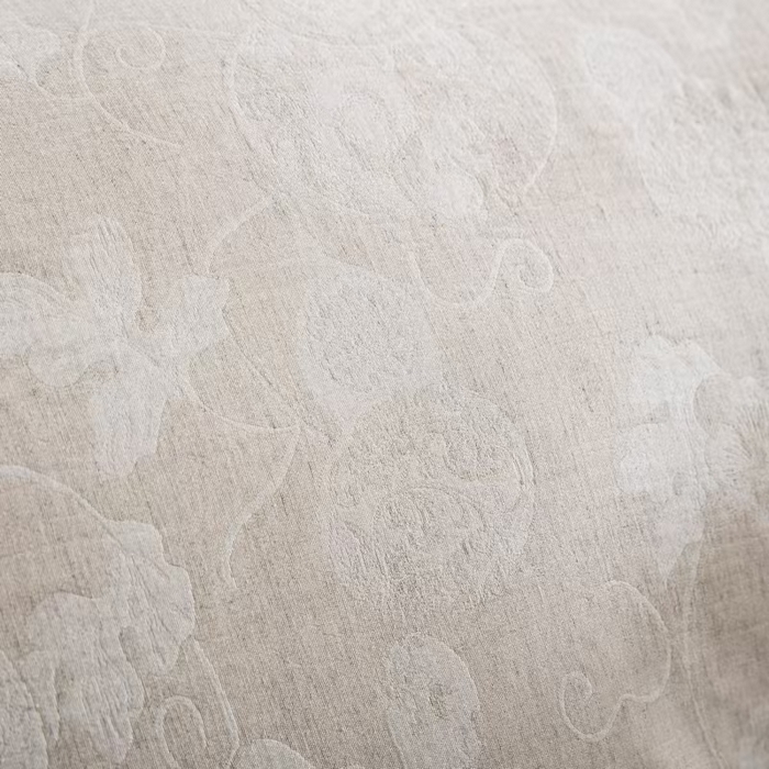 91家纺网 家纺一手货源 找家纺 （总）仰望棉麻双层纱供应链 2026新款棉麻色织提花纽扣款-福禄双全