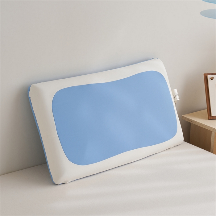 一粒麦子乳胶馆 2026新款记忆棉护颈太空益眠枕枕头枕芯-马卡龙系列 马卡龙蓝色