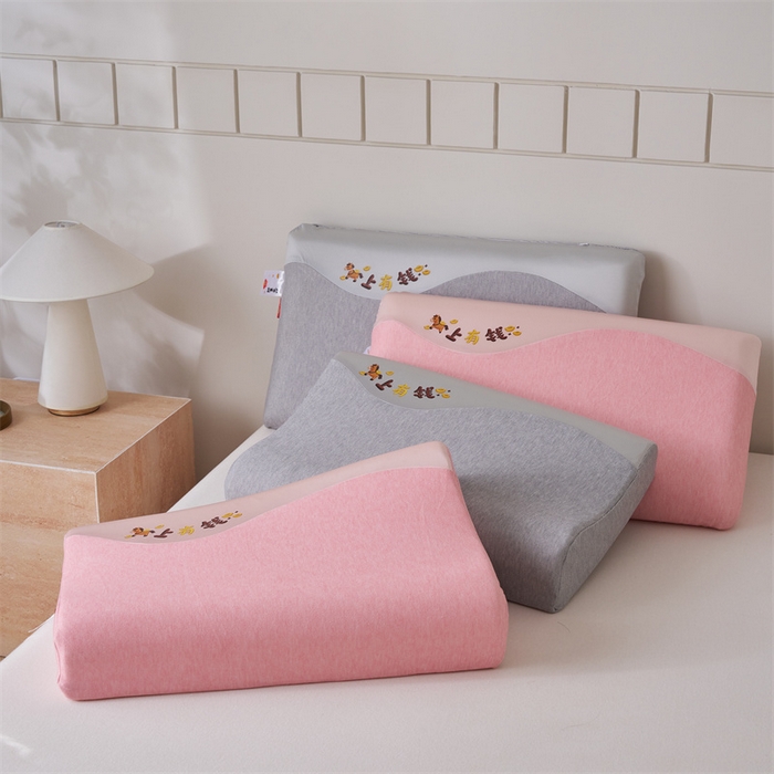 91家纺网 家纺一手货源 找家纺 （总）一粒麦子乳胶馆 2026新款亲肤记忆棉护颈太空益眠枕枕头枕芯-马上有钱