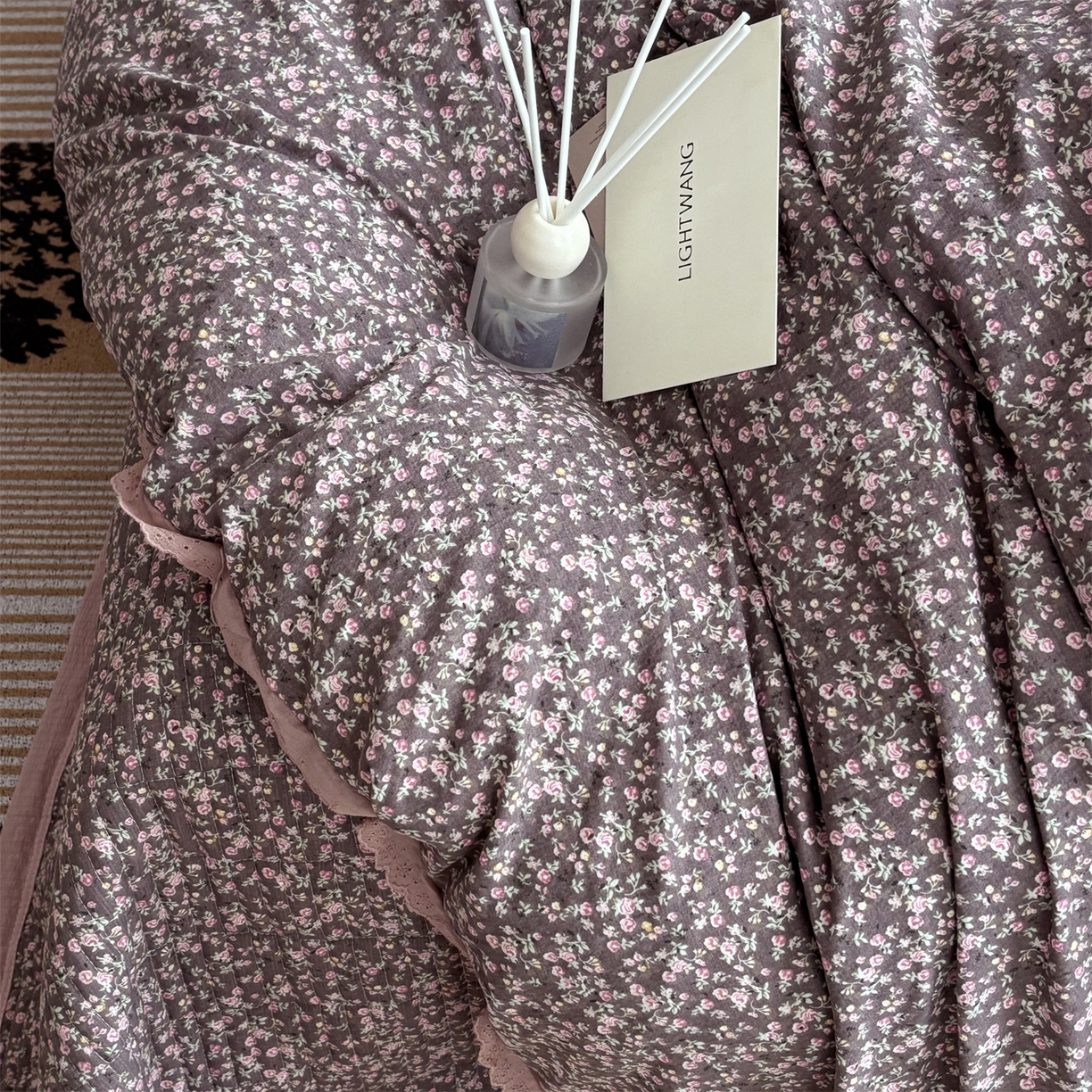 91家纺网 家纺一手货源 找家纺 （总）明玉家纺馆 2026新款古法水洗仿棉床盖四件套