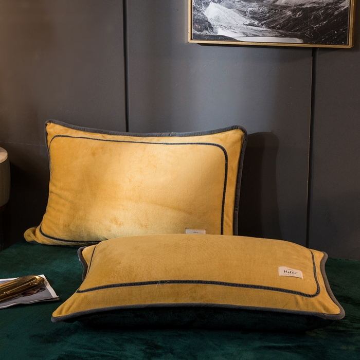 91家纺网 家纺一手货源 找家纺 栩裕纺织 2026新款网红爆款意式轻奢牛奶绒单被套被套单件被套单品 琥珀