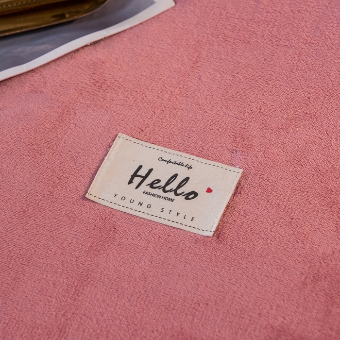 91家纺网 家纺一手货源 找家纺 栩裕纺织 2026新款网红爆款意式轻奢牛奶绒单被套被套单件被套单品 胭脂红