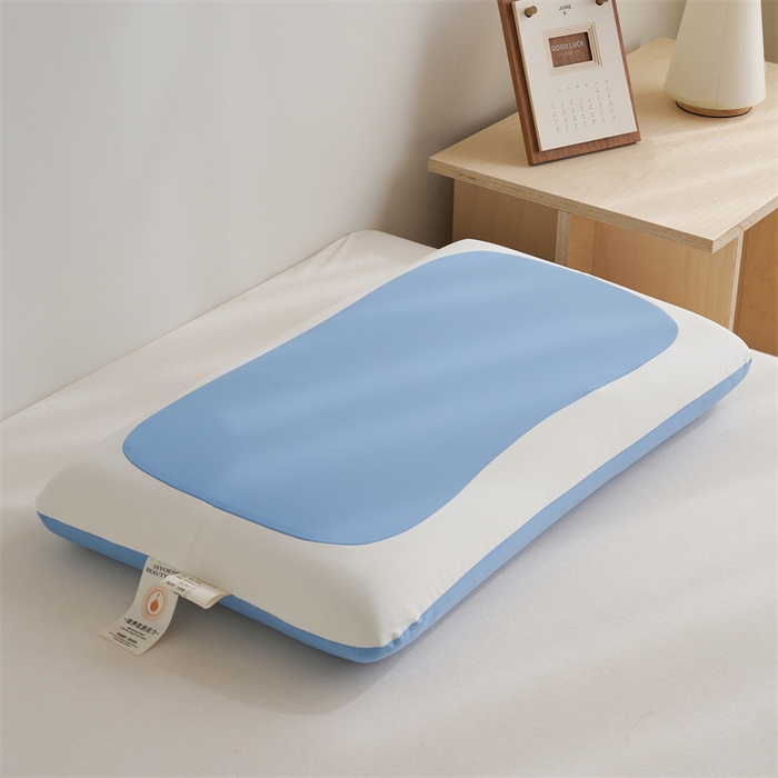 91家纺网 家纺一手货源 找家纺 （总）一粒麦子乳胶馆 2026新款记忆棉护颈太空益眠枕枕头枕芯-马卡龙系列