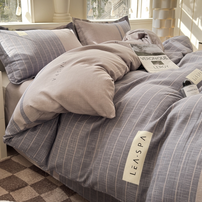 91家纺网 家纺一手货源 找家纺 佑佳2024新款140克磨毛印花植物羊绒四件套直播 时光隧道