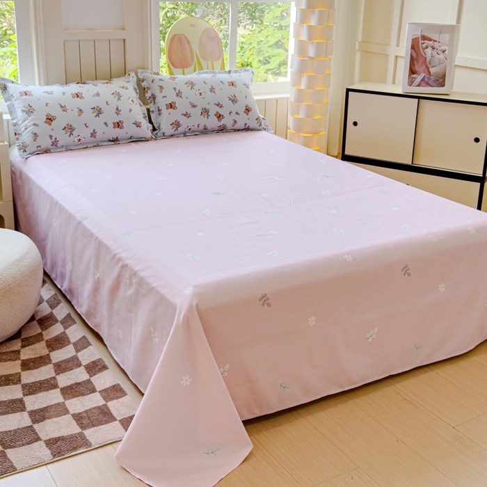 91家纺网 家纺一手货源 找家纺 佑佳2024新款140克磨毛印花植物羊绒四件套直播 小兔市集