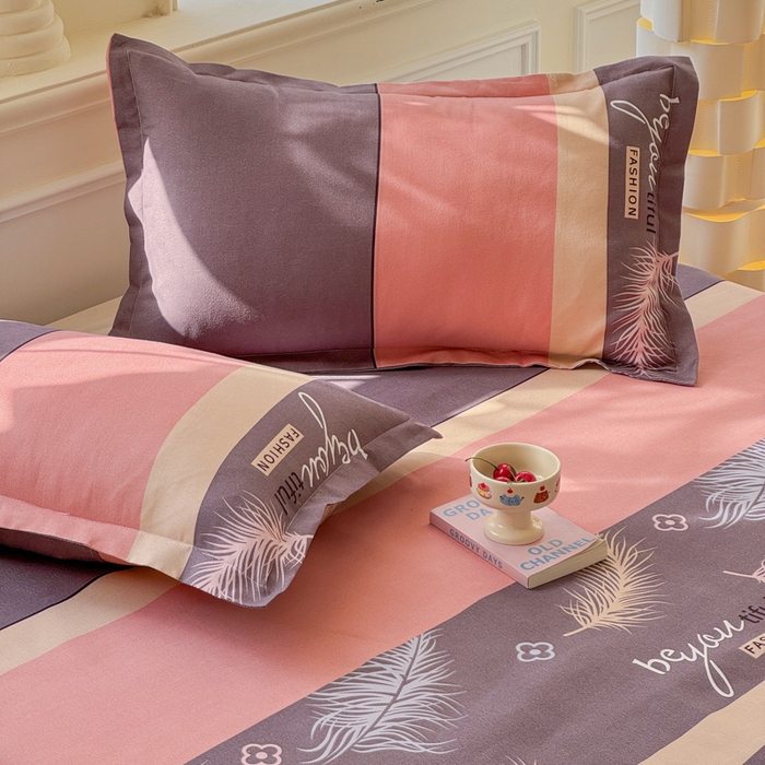 91家纺网 家纺一手货源 找家纺 佑佳2024新款140克磨毛印花植物羊绒四件套直播 羽翼思恋