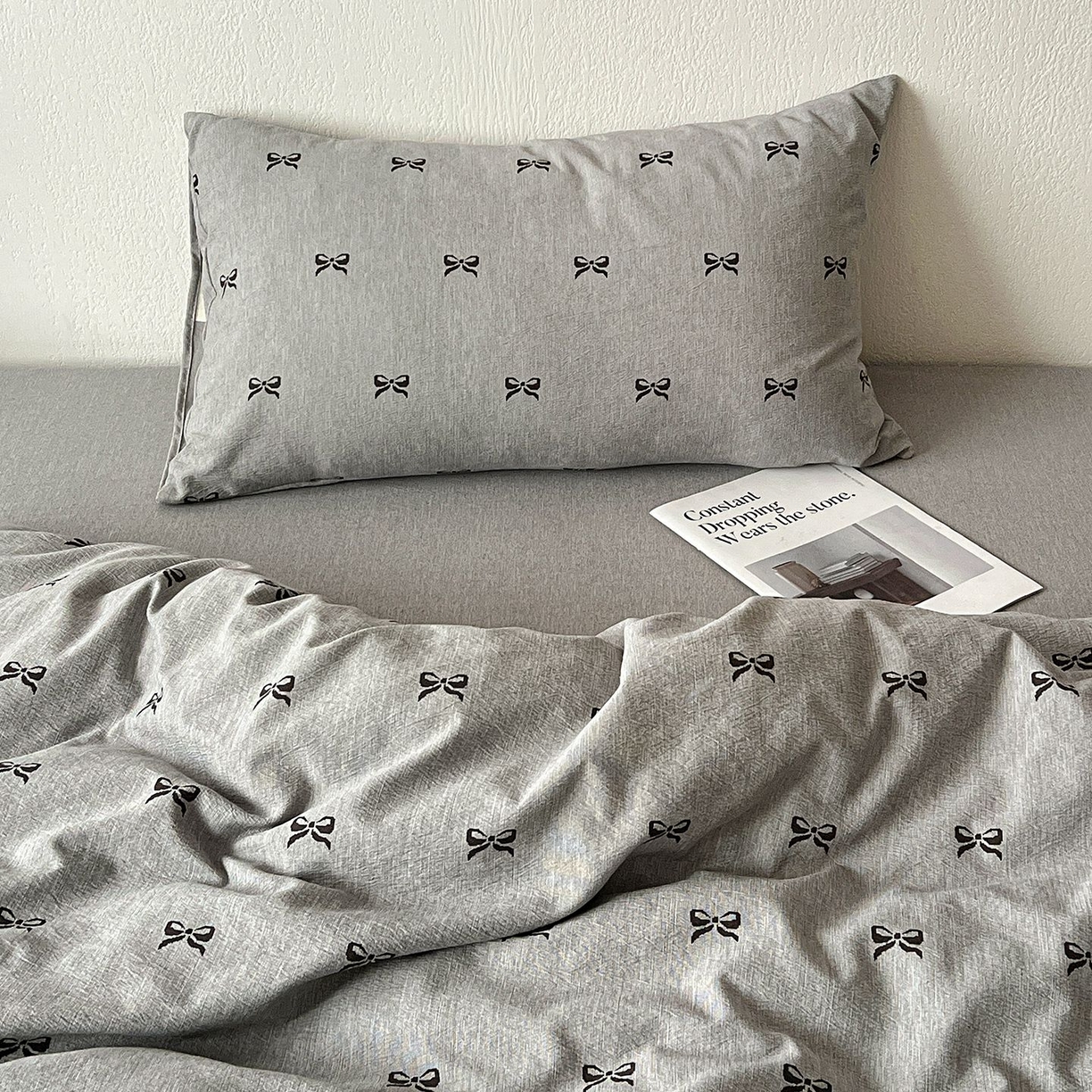 91家纺网 家纺一手货源 找家纺 恋之语 2026新款水洗色织提花工艺系列四件套（量大从优） 少女心