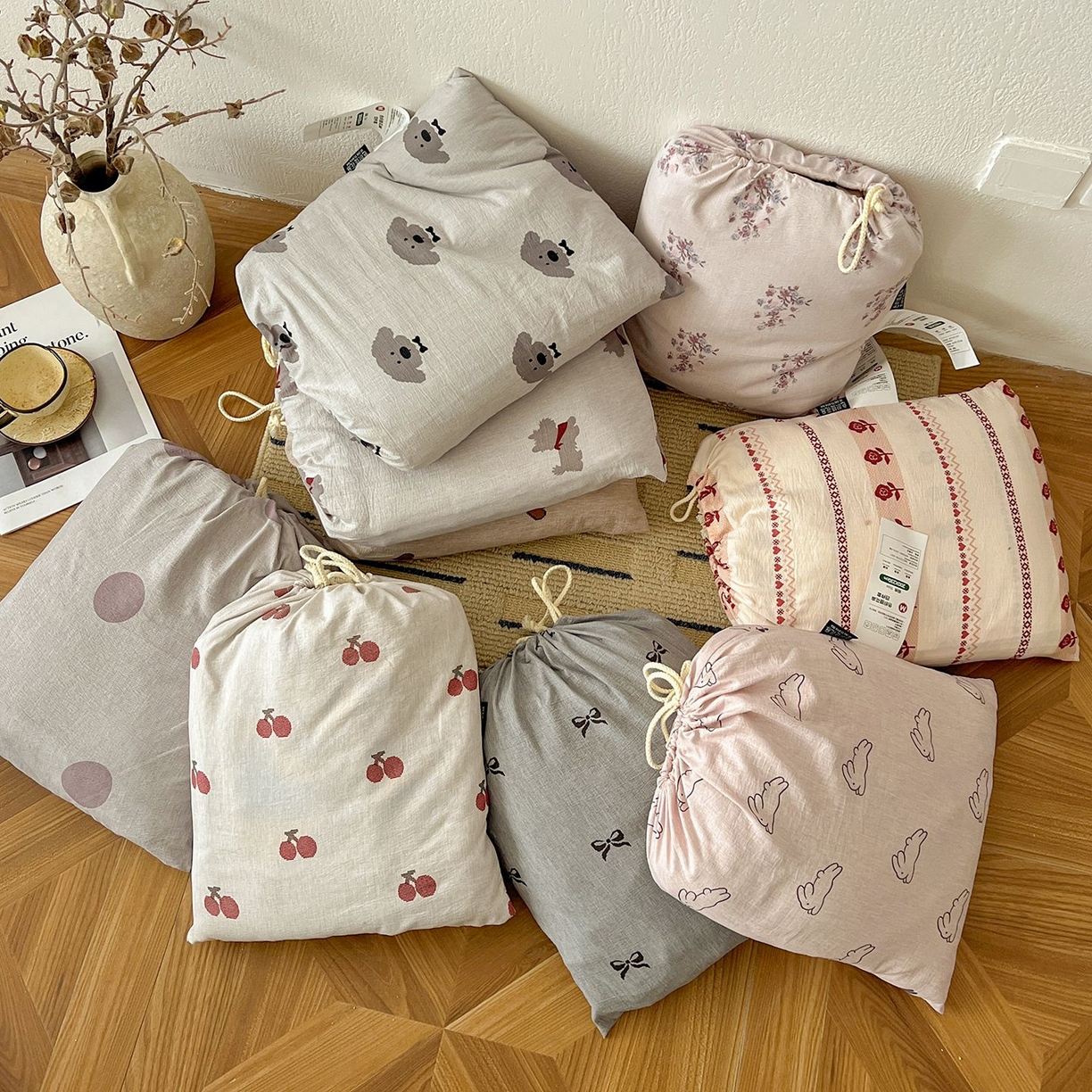 恋之语 2026新款水洗色织提花工艺系列四件套（量大从优） 组合