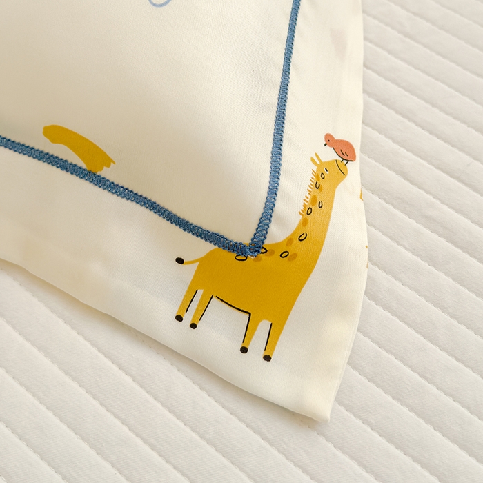 91家纺网 家纺一手货源 找家纺 良佐生活 2026新款60支天丝卡通枕套 海洋伙伴