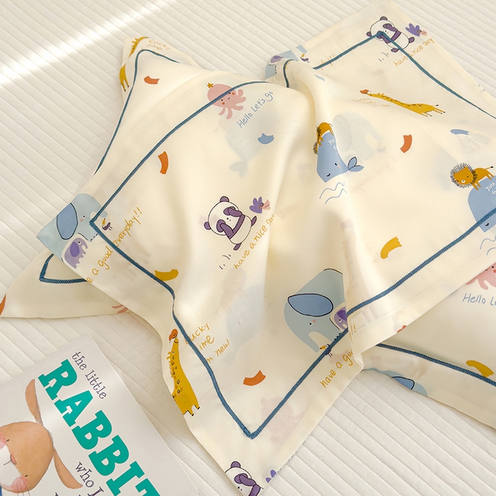 91家纺网 家纺一手货源 找家纺 良佐生活 2026新款60支天丝卡通枕套 海洋伙伴