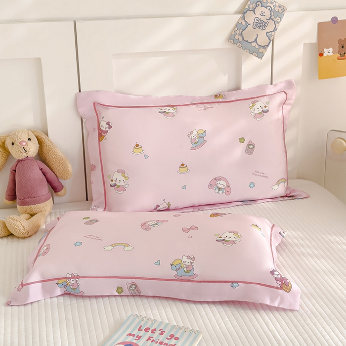 良佐生活 2026新款60支天丝卡通枕套 凯莉